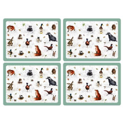 Pimpernel Wrendale Placemats, Set of 4, Large